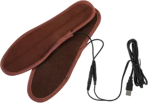 1Pair Electric Heating Insoles Warm Insole Inserts for Shoes Fast Heating Foot Warmers Compatible with Various Shoe Durable Material Efficient and Stable Performance