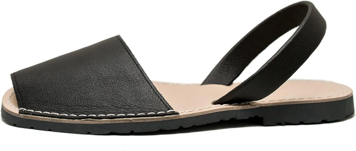 510V - Avarca Classic Style Vegan - Black - Size 37 (US 7)