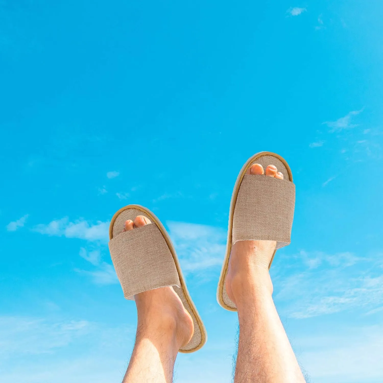 6 Pairs Nonslip Toe Sandals Bridal Unisex House Disposable Slippers for Used Women Shoes Portable Men Home Flip Cloth Throw Toes Linen Guests Non Open Spa Slip Nail Hotel and