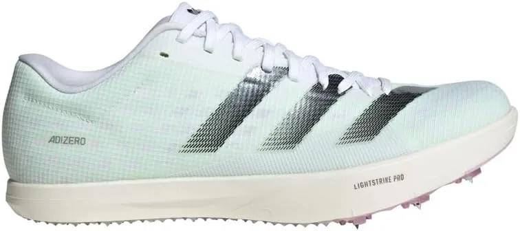 adidas Mens Adizero Long Jump Running Sneakers Shoes - Green - Size 5.5 M