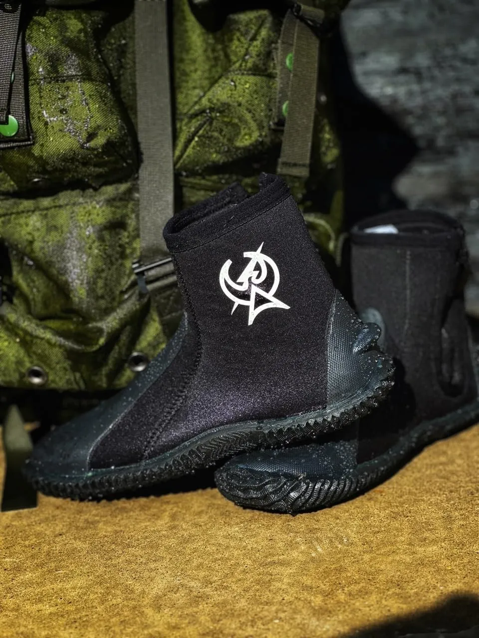 ATACLETE Special Ops Diving Boots - Neoprene Adult Anti-Slip Sole Boots - Water Sports Essential for Scuba Diving, Snorkeling, Rafting and Swimming