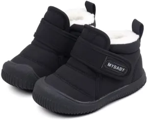 Baby Winter Snow Boots for Toddlers 1-3 Years Anti-Slip Outdoor Booties with Plush Faux Fur Lining, Lightweight & Warm for Boys & Girls