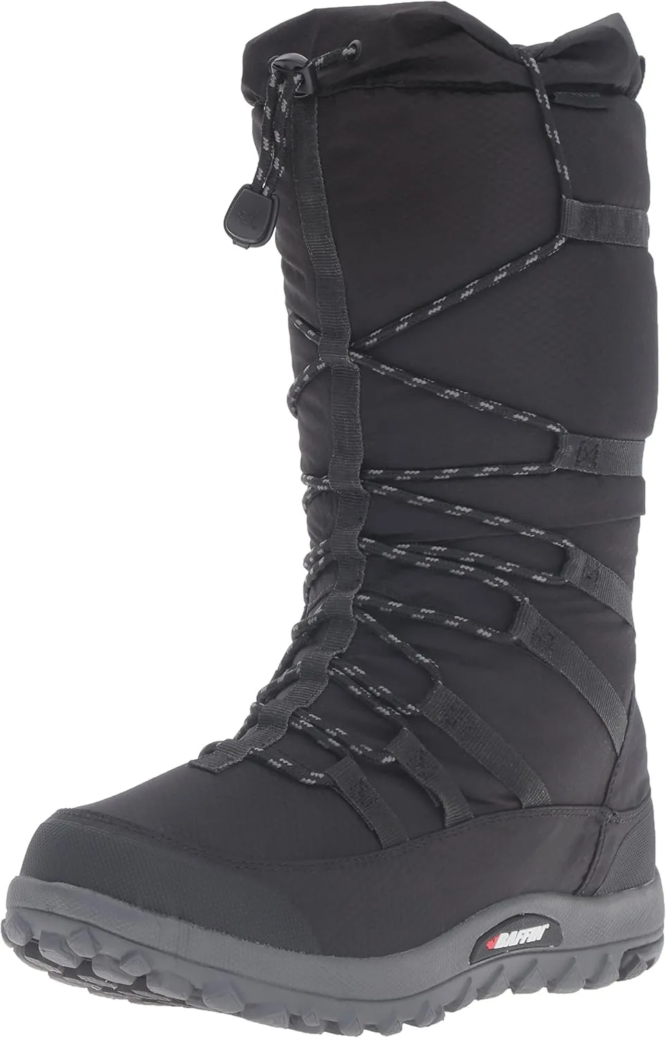 Baffin Escalate Women's Winter Boots, Tundra Rated, 14 to -22 degrees Fahrenheit, Tall Height, Black, Size 7