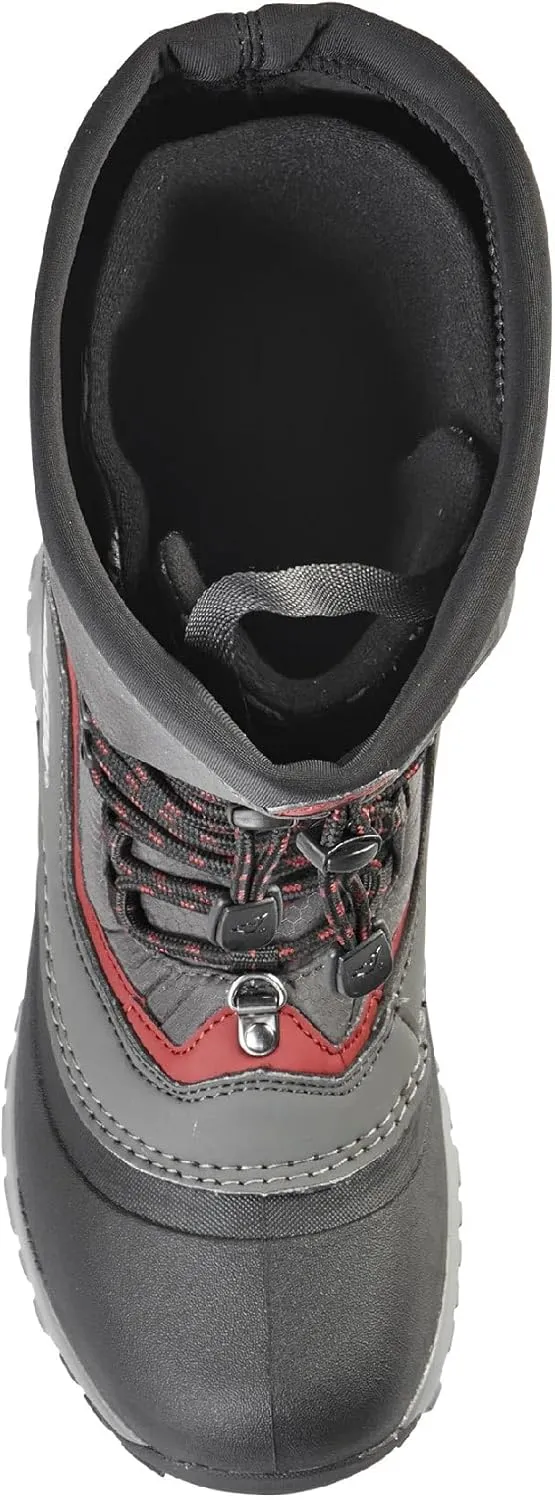 Baffin Flare | Women's Boots | Calf Height | Available in Grey/Sangria, Black, Charcoal/Teal | Perfect for Snow-covered Frozen terrains | Snowshoe compatible