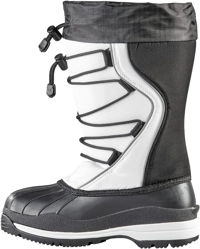 Baffin Icefield,Women's Boots, Low-Calf Height, Available in Black & White color, for Snow-covered Frozen terrains, Snowshoe Compatible