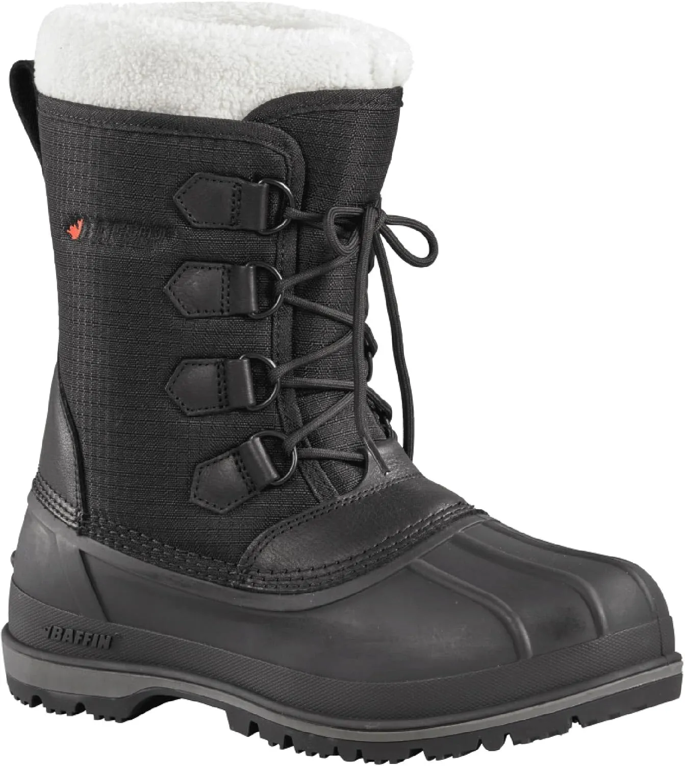 Baffin Men's BOBCAYGEON Tall Waterproof Insulated Lightweight Tundra-Rated Removable Liner Cold Weather Winter Snow Boots