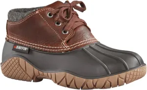 Baffin Women's WHITETAIL II Waterproof Insulated Low-Height Winter Snow Boots, Full-Grain Leather Upper, Flexible Rubber Base