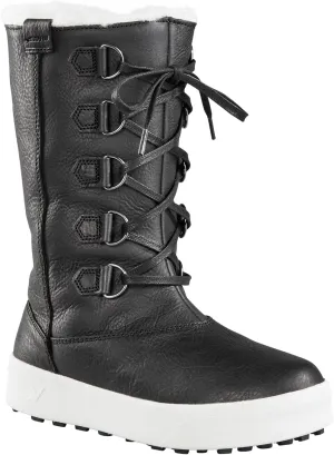 Baffin Women's YORKVILLE Waterproof Insulated Tall-Height Winter Snow Boots, Leather Upper, Wool Lining, Slip-Resistant Base