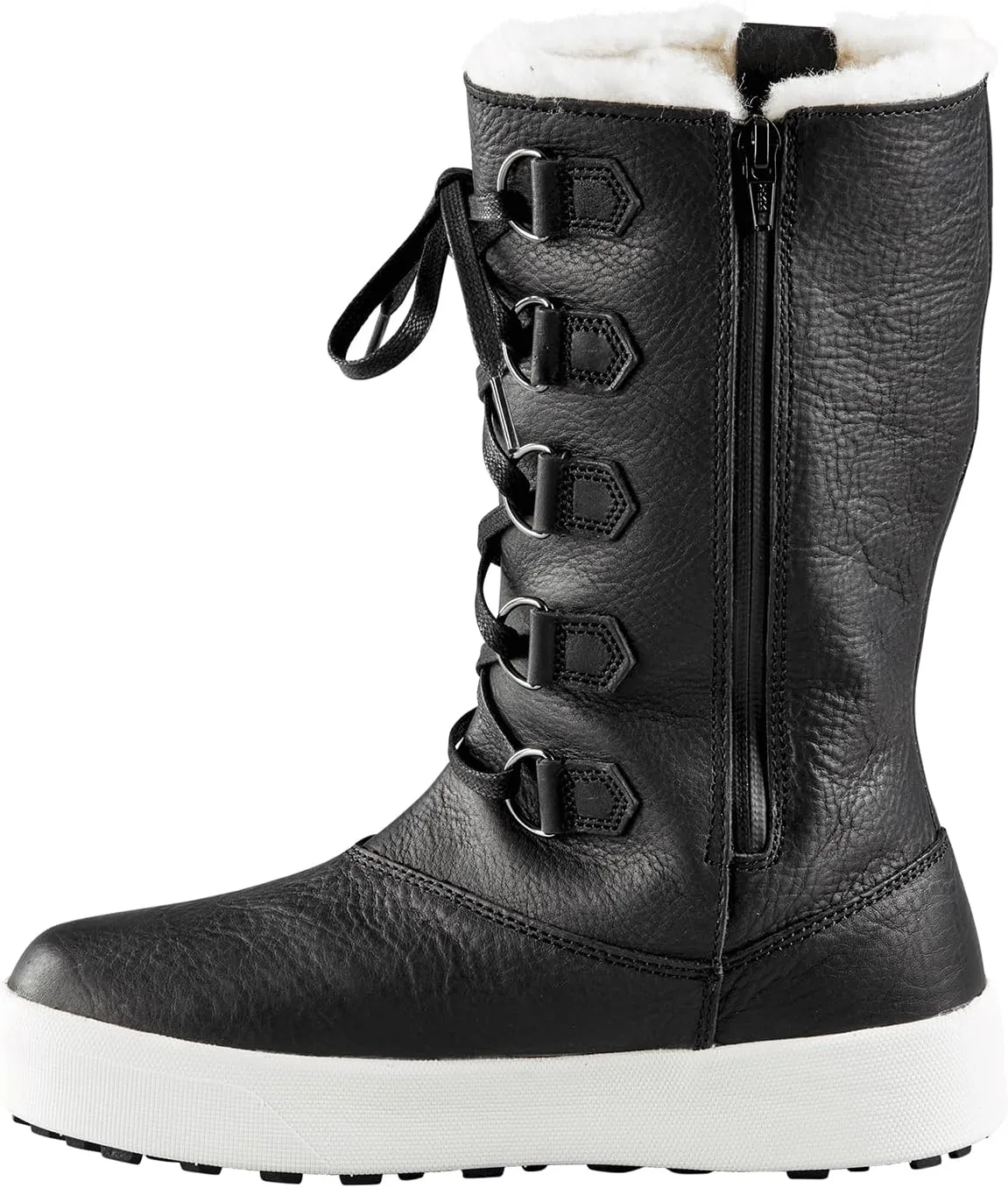 Baffin Women's YORKVILLE Waterproof Insulated Tall-Height Winter Snow Boots, Leather Upper, Wool Lining, Slip-Resistant Base
