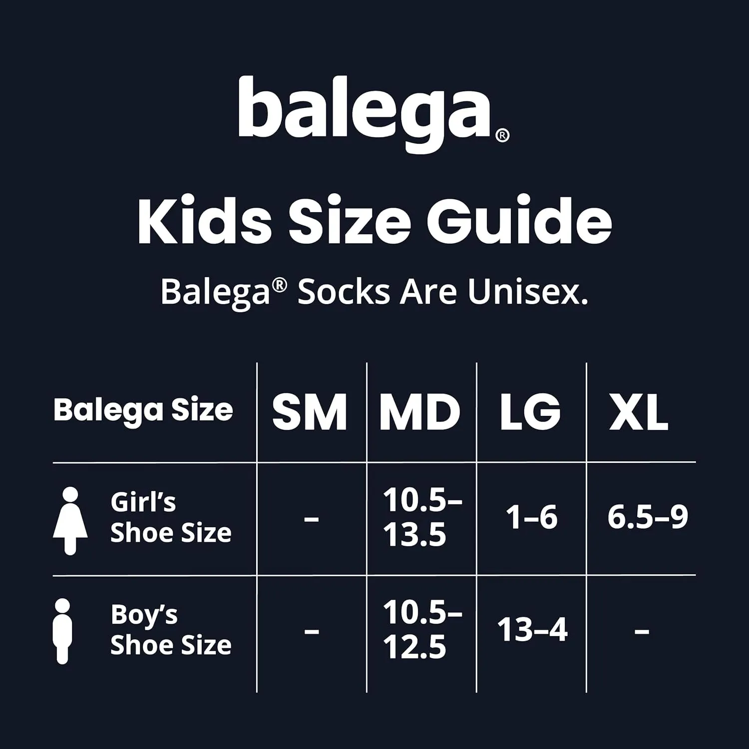 Balega Boys' Kids Hidden Cool
