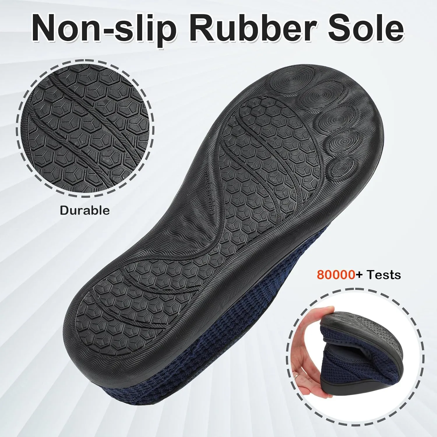 BARERUN Men's Barefoot Slip on Walking Shoes Wide Toe Box Running Shoes Casual Fashion Sneakers Comfortable Light-Weight Men's Loafers Business Dress Shoes for Driving Jogging Wedding Church Office