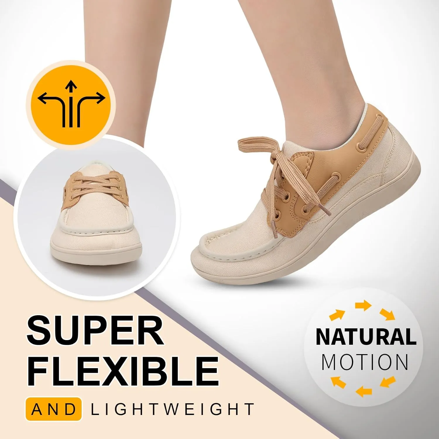 BARERUN Womens Walking Shoes Barefoot Minimalist Trail Running Shoes Wide Toe Zero Drop Tennis Sneakers for Jogging Hiking Athletic Lightweight Cross Training Shoes for Gym Office Driving