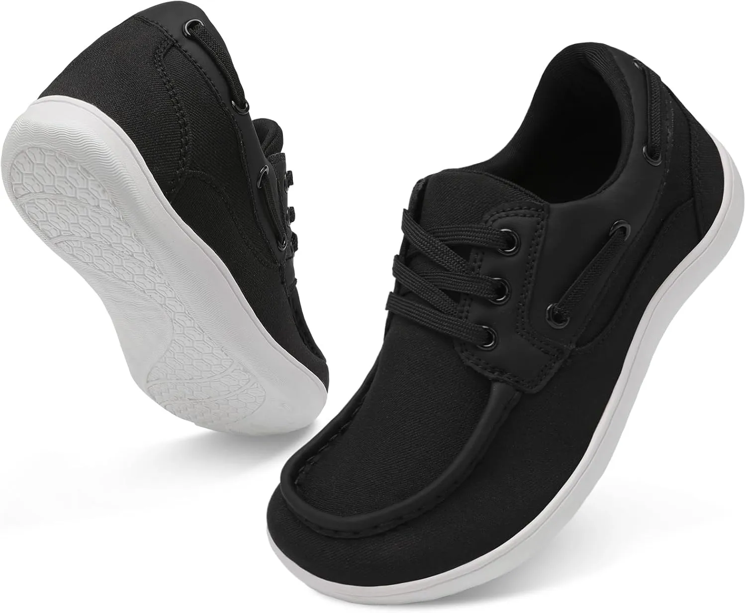 BARERUN Womens Walking Shoes Barefoot Minimalist Trail Running Shoes Wide Toe Zero Drop Tennis Sneakers for Jogging Hiking Athletic Lightweight Cross Training Shoes for Gym Office Driving