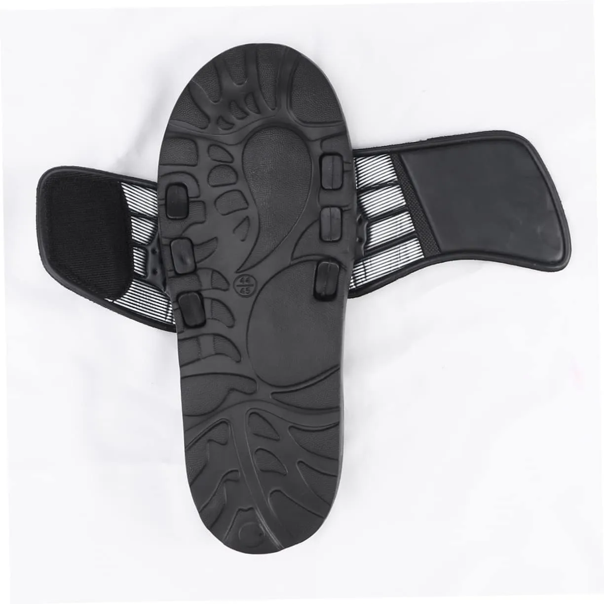 Beaupretty Foot Health Massage Shoes 's Reflexology Sandals Plantar Relief Rotating Tai Chi Gossip Portable Foot Size 40-41