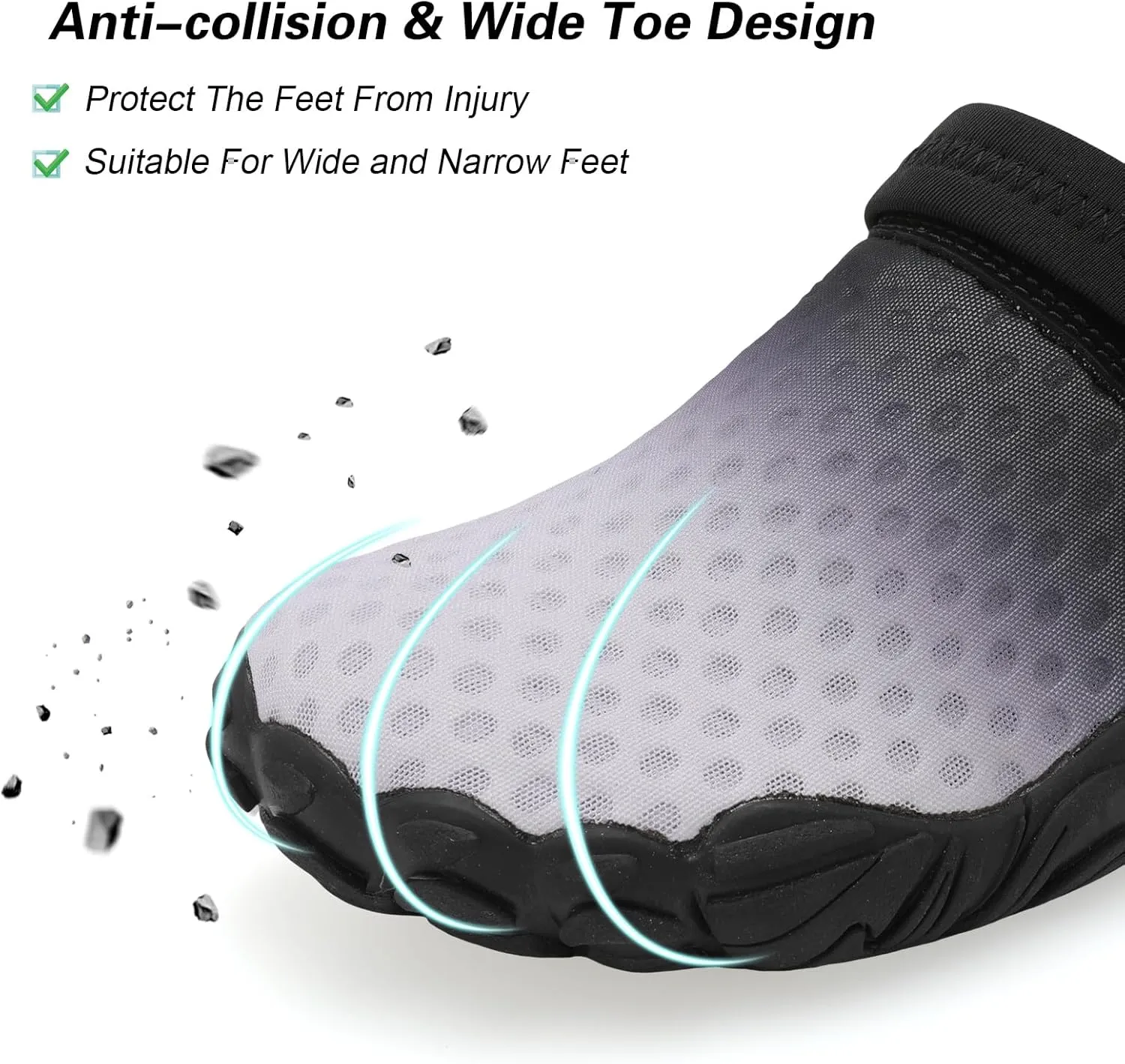 Besroad Outdoor Hiking Slip on Sandals Sports Water Shoes Fashion Sneakers Slippers Classic Clogs for Women Men