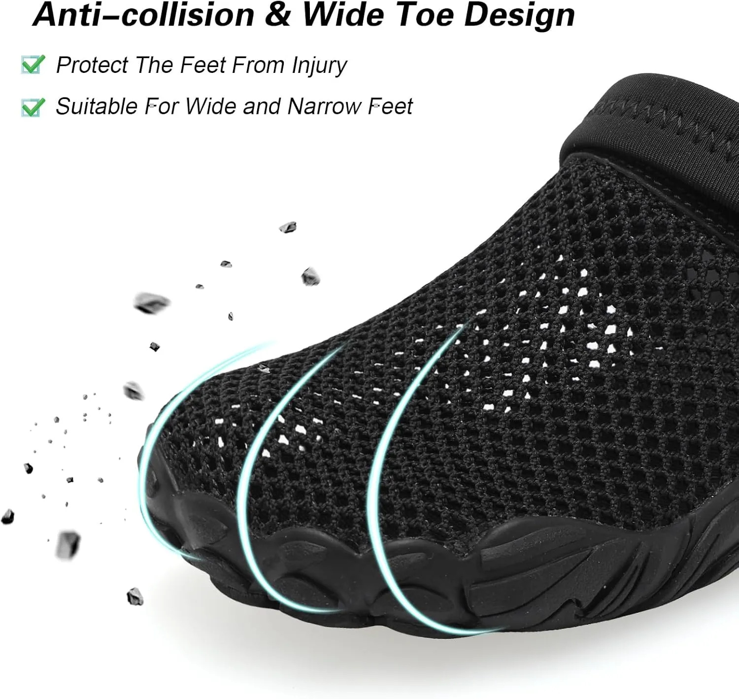 Besroad Outdoor Hiking Slip on Sandals Sports Water Shoes Fashion Sneakers Slippers Classic Clogs for Women Men