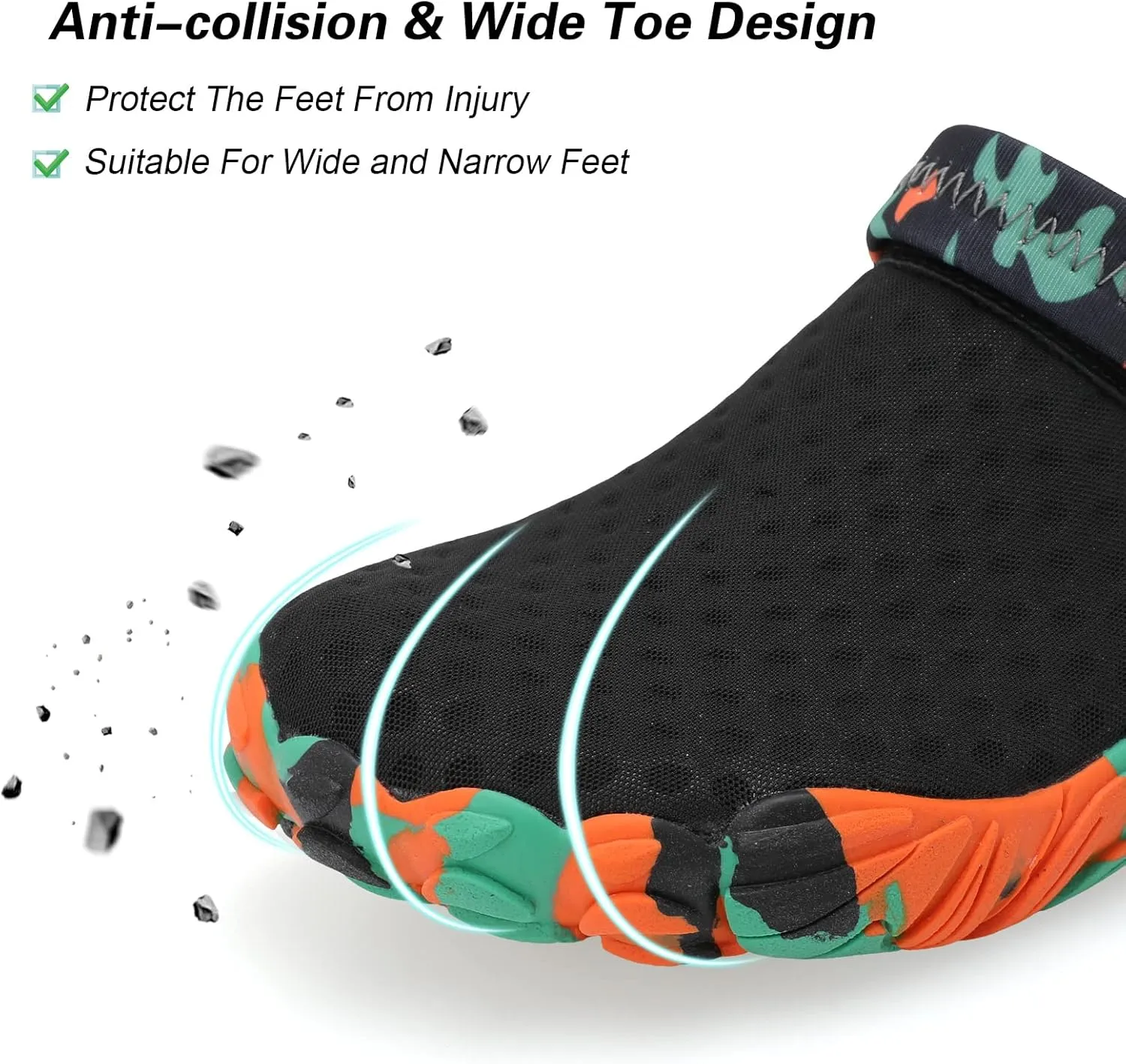 Besroad Outdoor Hiking Slip on Sandals Sports Water Shoes Fashion Sneakers Slippers Classic Clogs for Women Men