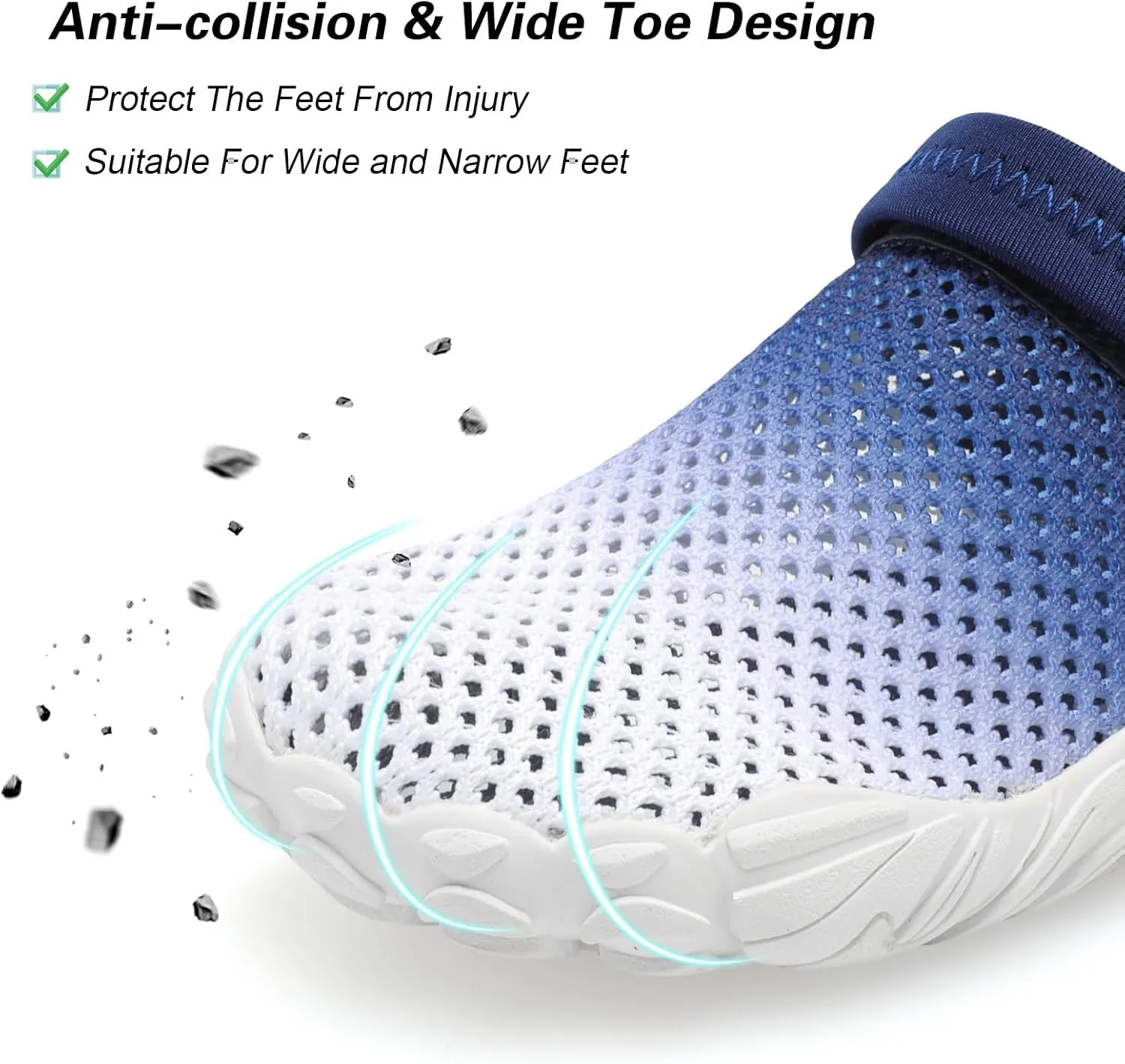 Besroad Outdoor Hiking Slip on Sandals Sports Water Shoes Fashion Sneakers Slippers Classic Clogs for Women Men