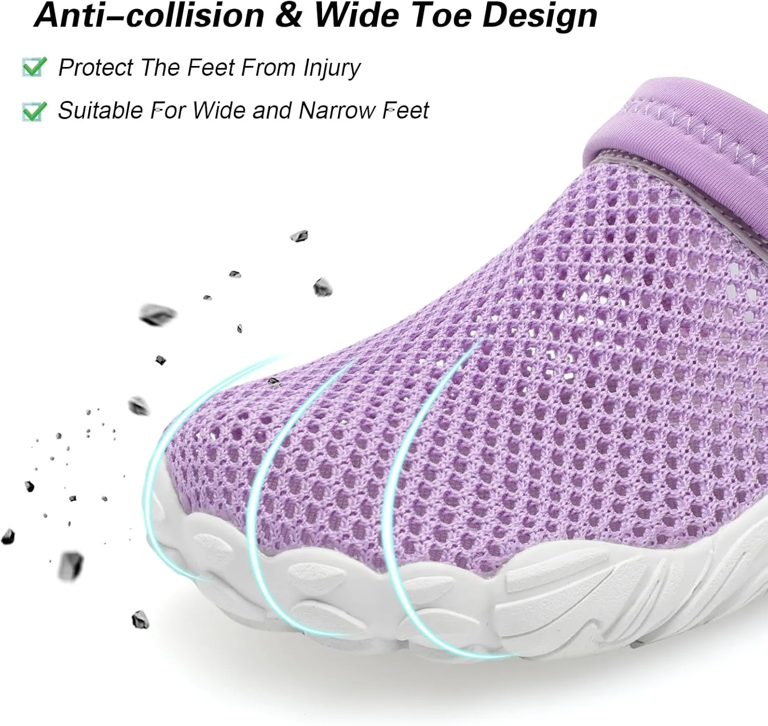 Besroad Outdoor Hiking Slip on Sandals Sports Water Shoes Fashion Sneakers Slippers Classic Clogs for Women Men