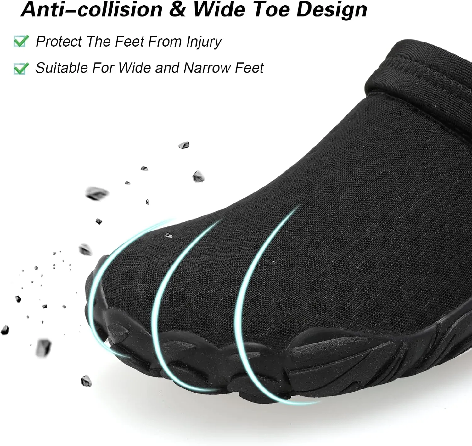 Besroad Outdoor Hiking Slip on Sandals Sports Water Shoes Fashion Sneakers Slippers Classic Clogs for Women Men