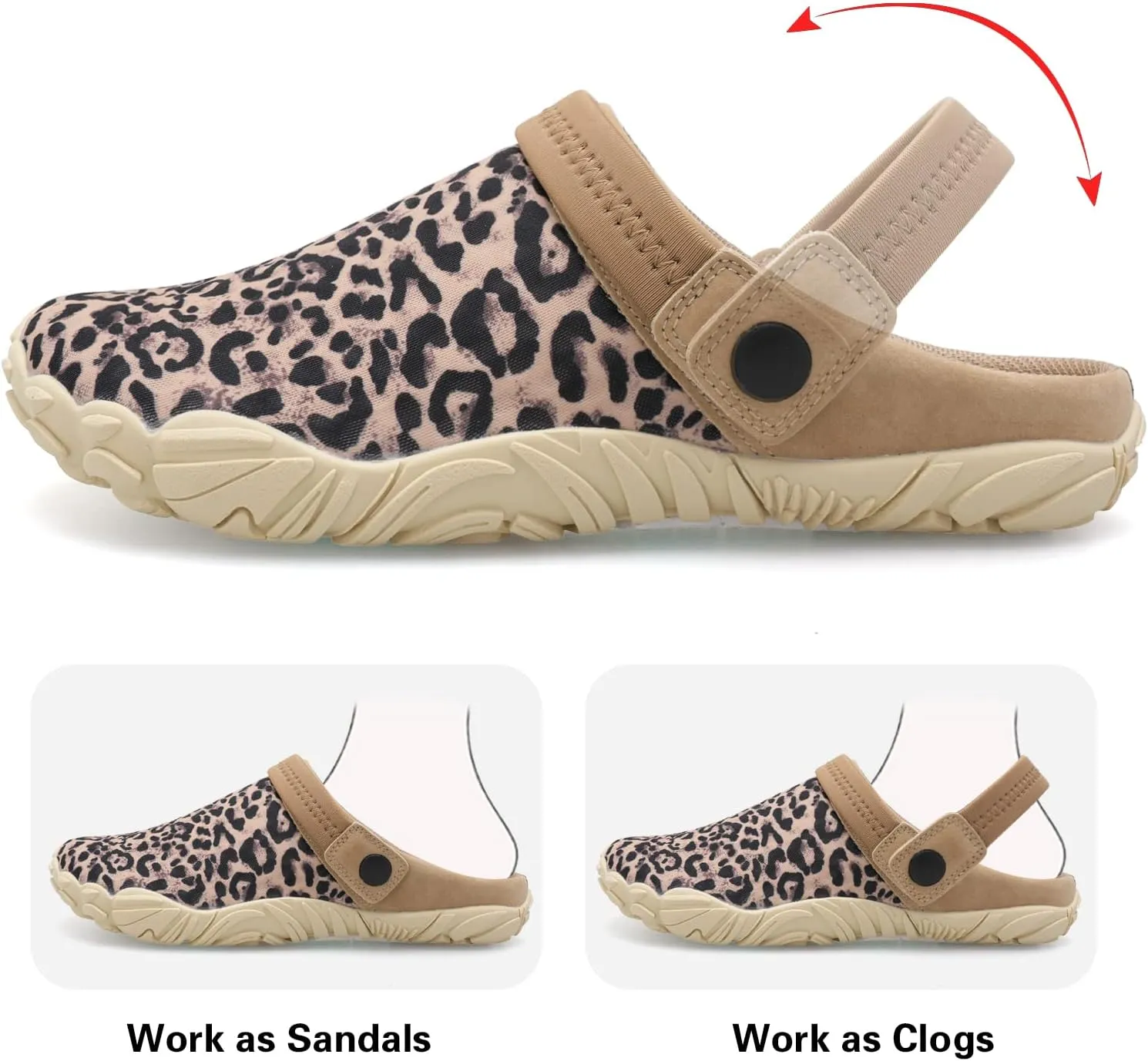 Besroad Outdoor Hiking Slip on Sandals Sports Water Shoes Fashion Sneakers Slippers Classic Clogs for Women Men