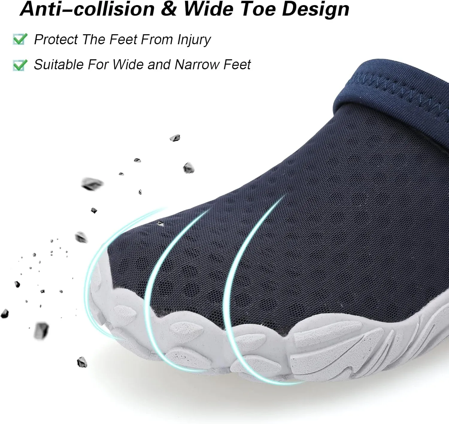 Besroad Outdoor Hiking Slip on Sandals Sports Water Shoes Fashion Sneakers Slippers Classic Clogs for Women Men