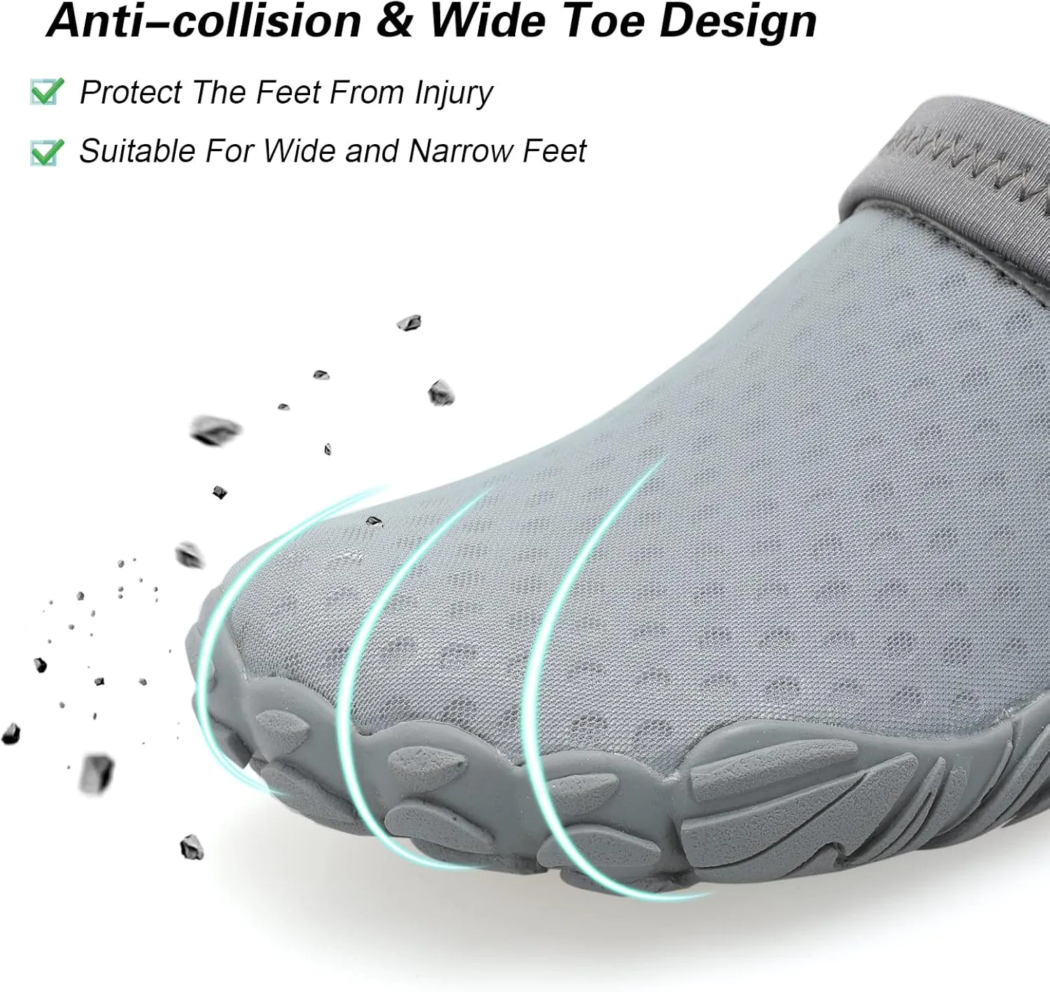 Besroad Outdoor Hiking Slip on Sandals Sports Water Shoes Fashion Sneakers Slippers Classic Clogs for Women Men