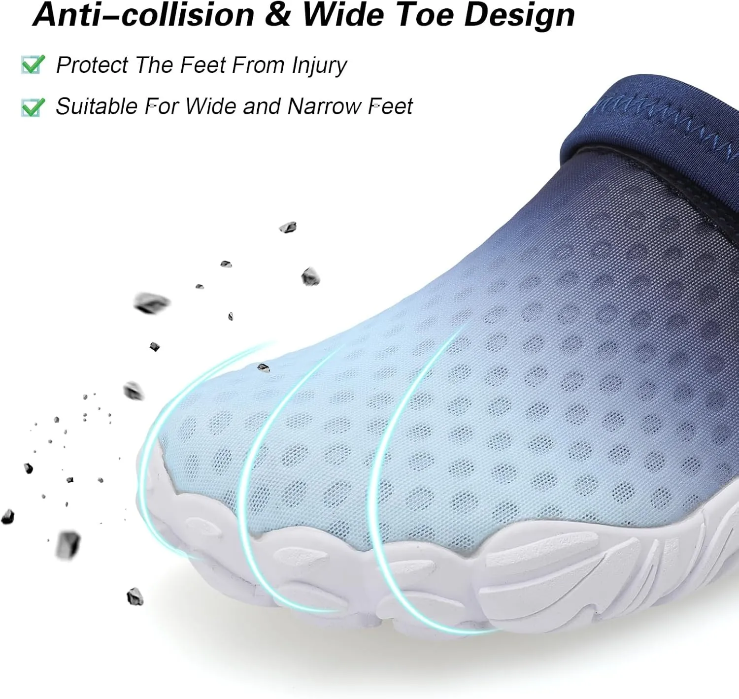Besroad Outdoor Hiking Slip on Sandals Sports Water Shoes Fashion Sneakers Slippers Classic Clogs for Women Men