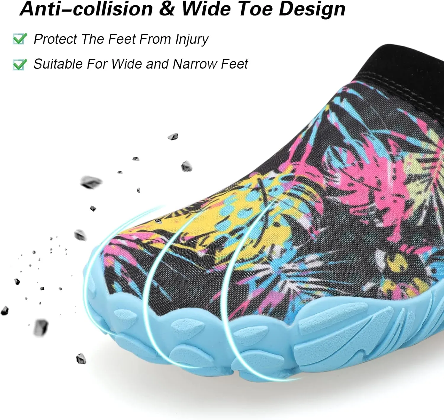 Besroad Outdoor Hiking Slip on Sandals Sports Water Shoes Fashion Sneakers Slippers Classic Clogs for Women Men