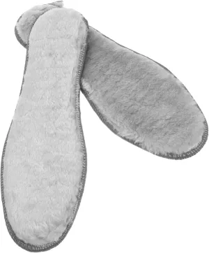 BESTYASH 4 Pairs Fluffy Warm Insoles for Comfort and Insulation Thick Thermal Shoe Inserts for Boots Sneakers for Cold Weather Use Friends Family