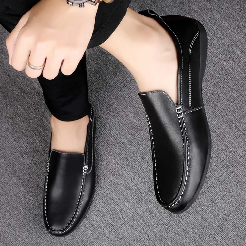 Bitiger Loafers Shoes for Men Comfortable Casual Slip on Shoes Slip-on Driving Loafers - Breathable Durable & Anti-Slip Male Business Work Penny