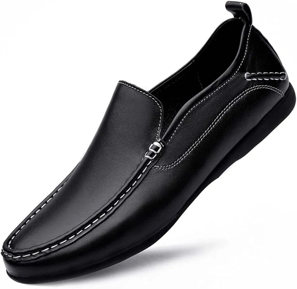 Bitiger Loafers Shoes for Men Comfortable Casual Slip on Shoes Slip-on Driving Loafers - Breathable Durable & Anti-Slip Male Business Work Penny