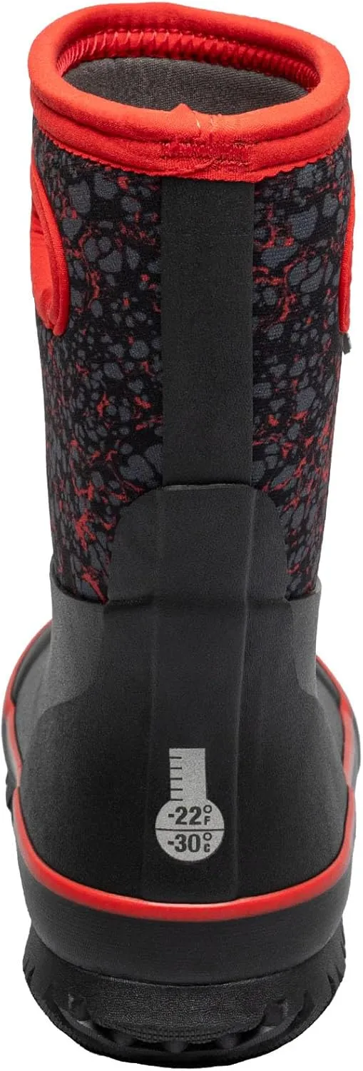BOGS Grasp Kids Waterproof Insulated All Weather Rain Boots Mud Boots I For Snow, Rain, Winter, Mud and Cold Weather for Toddlers, Girls, Boys, Unisex