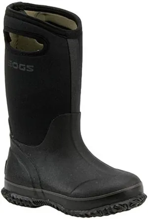 BOGS Unisex-Child Classic High Waterproof Insulated Rubber Neoprene Rain Boot Snow