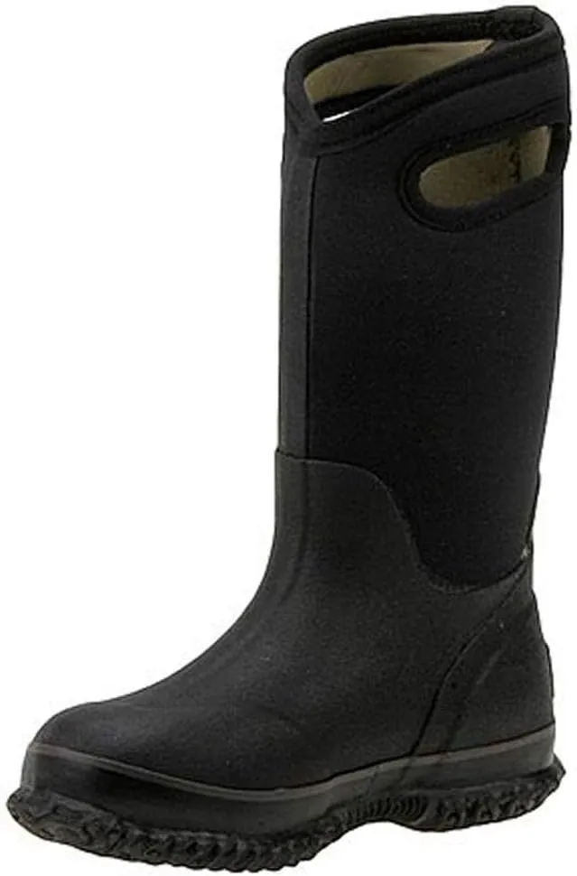 BOGS Unisex-Child Classic High Waterproof Insulated Rubber Neoprene Rain Boot Snow