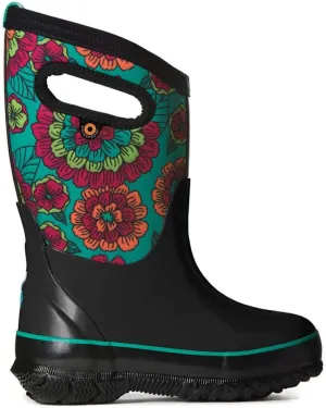 BOGS Unisex-Child Classic High Waterproof Insulated Rubber Neoprene Rain Boot Snow