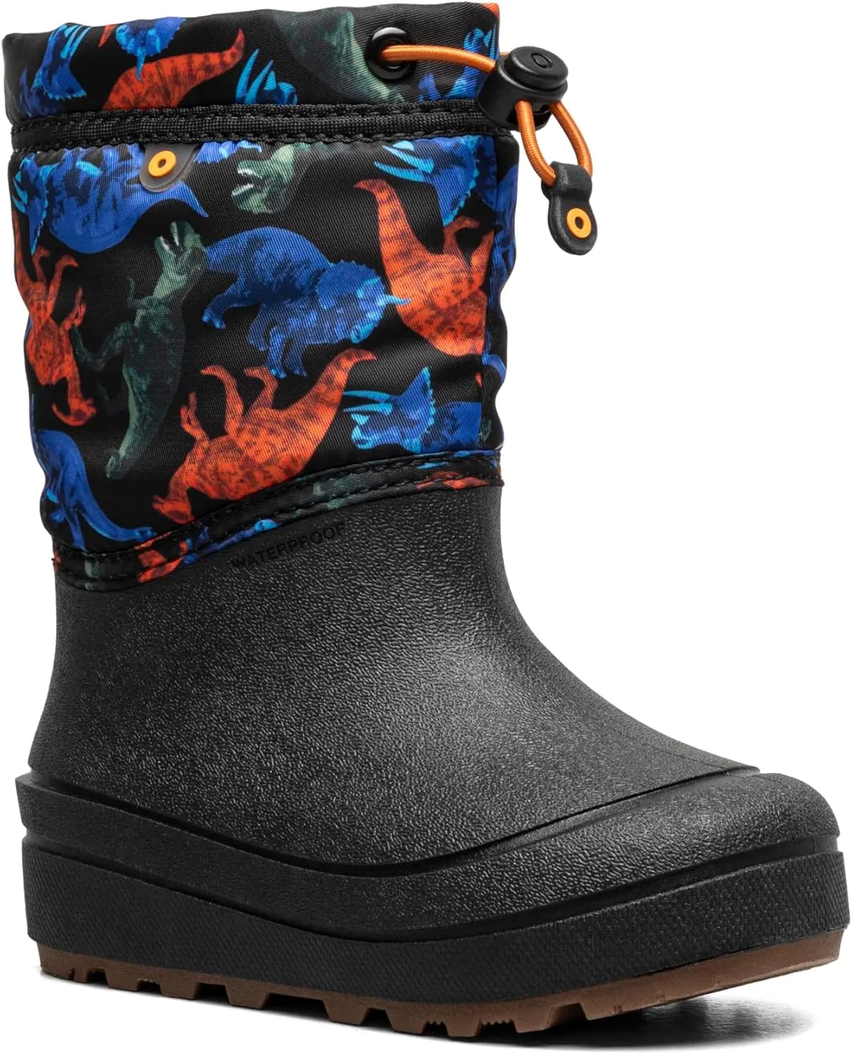 BOGS Unisex-Child Snow Shell Boots-Real Dino (Toddler/Little Big Kid)