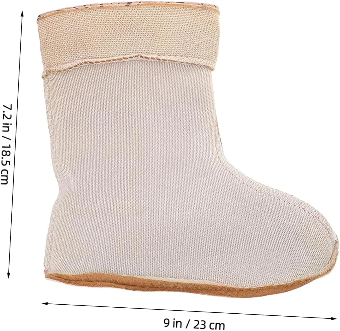Boot Liner for Women Boot Socks Warm Fleece Socks for Rain Boots Thermal Lining Winter Shoes Liner for