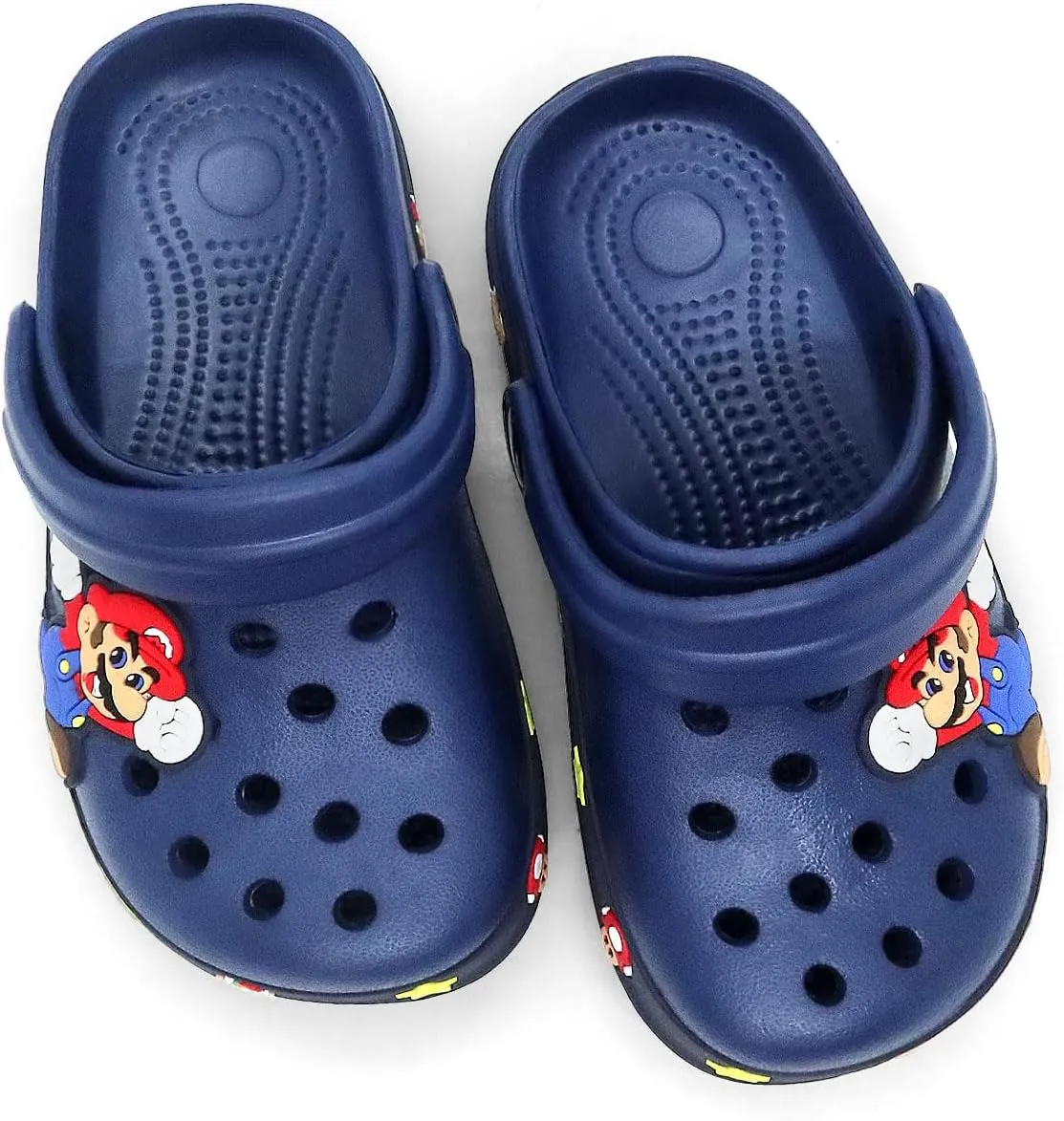 Boys Girls Clogs Cute Cartoon Toddler Garden Clogs Slip On Water Shoes Beach Slippers Sandals Children Slides