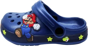 Boys Girls Clogs Cute Cartoon Toddler Garden Clogs Slip On Water Shoes Beach Slippers Sandals Children Slides