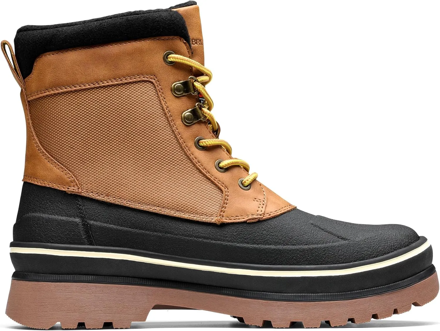Bruno Marc Men's Insulated Waterproof Snow Boots Warm Fur Lined Outdoor Winter Boot