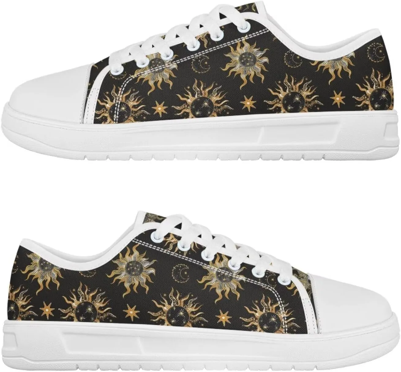 Canvas Shoes for Women Low Top Lace Up Tennis Shoes Girls Fashion Comfortable Sneakers Classic Casual Sneakers