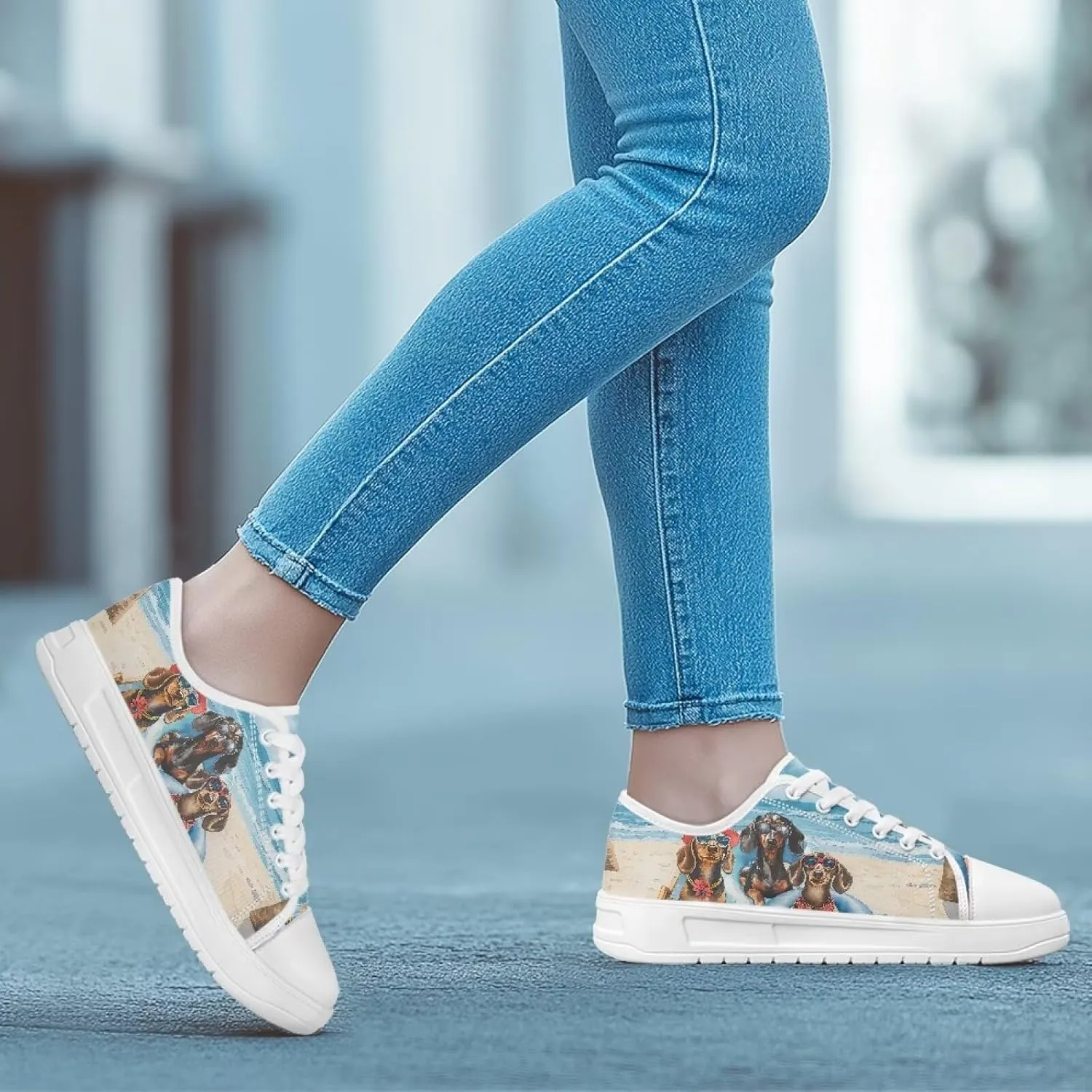 Canvas Shoes for Women Low Top Sneakers Girls Fashion Shoes Classic Comfortable Tennis Lace up Canvas Sneakers