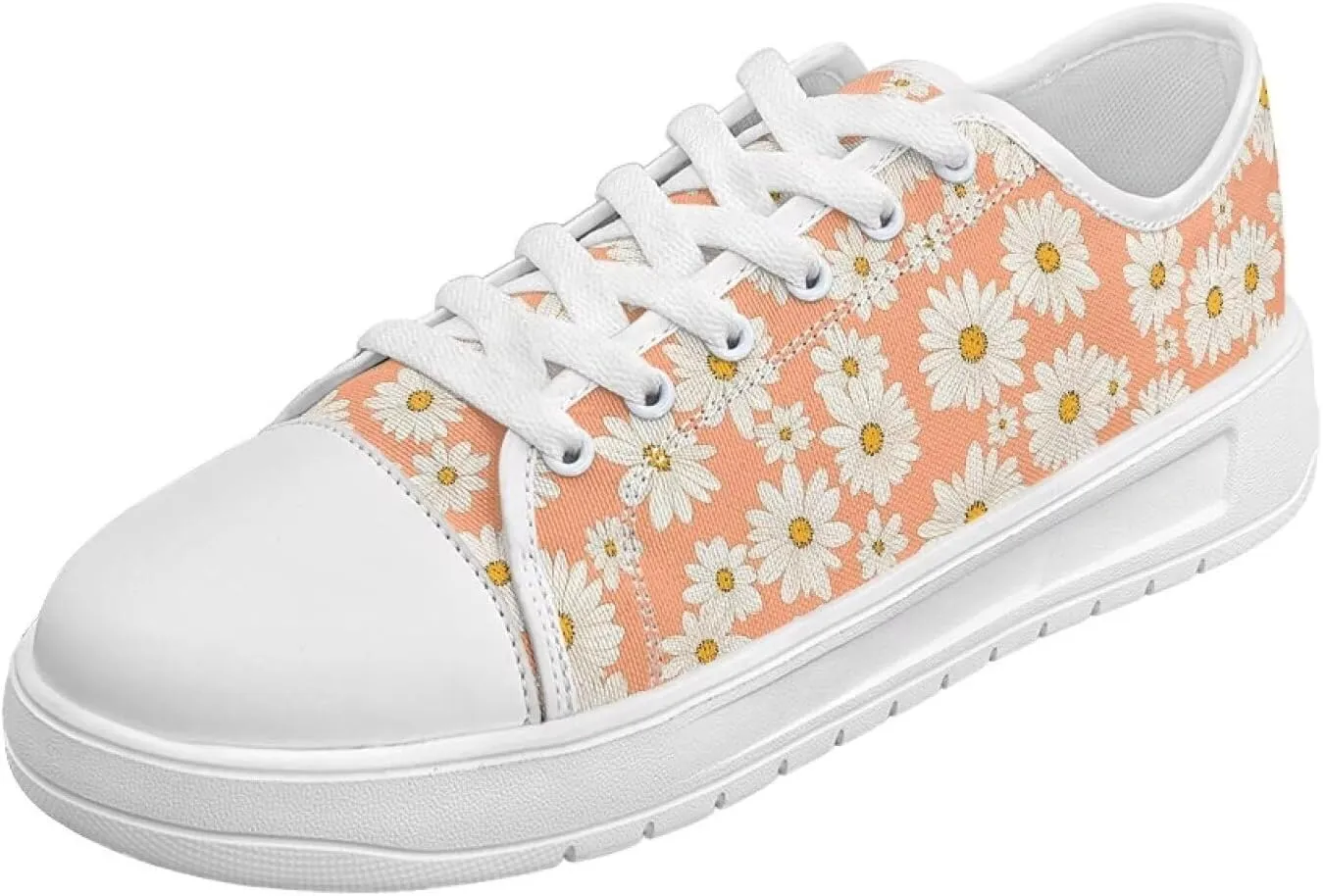 Canvas Shoes for Women Low Top Sneakers Girls Fashion Shoes Classic Comfortable Tennis Lace up Canvas Sneakers