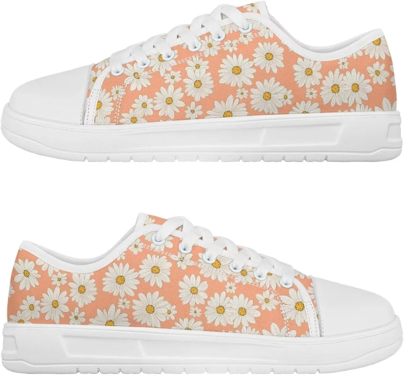 Canvas Shoes for Women Low Top Sneakers Girls Fashion Shoes Classic Comfortable Tennis Lace up Canvas Sneakers