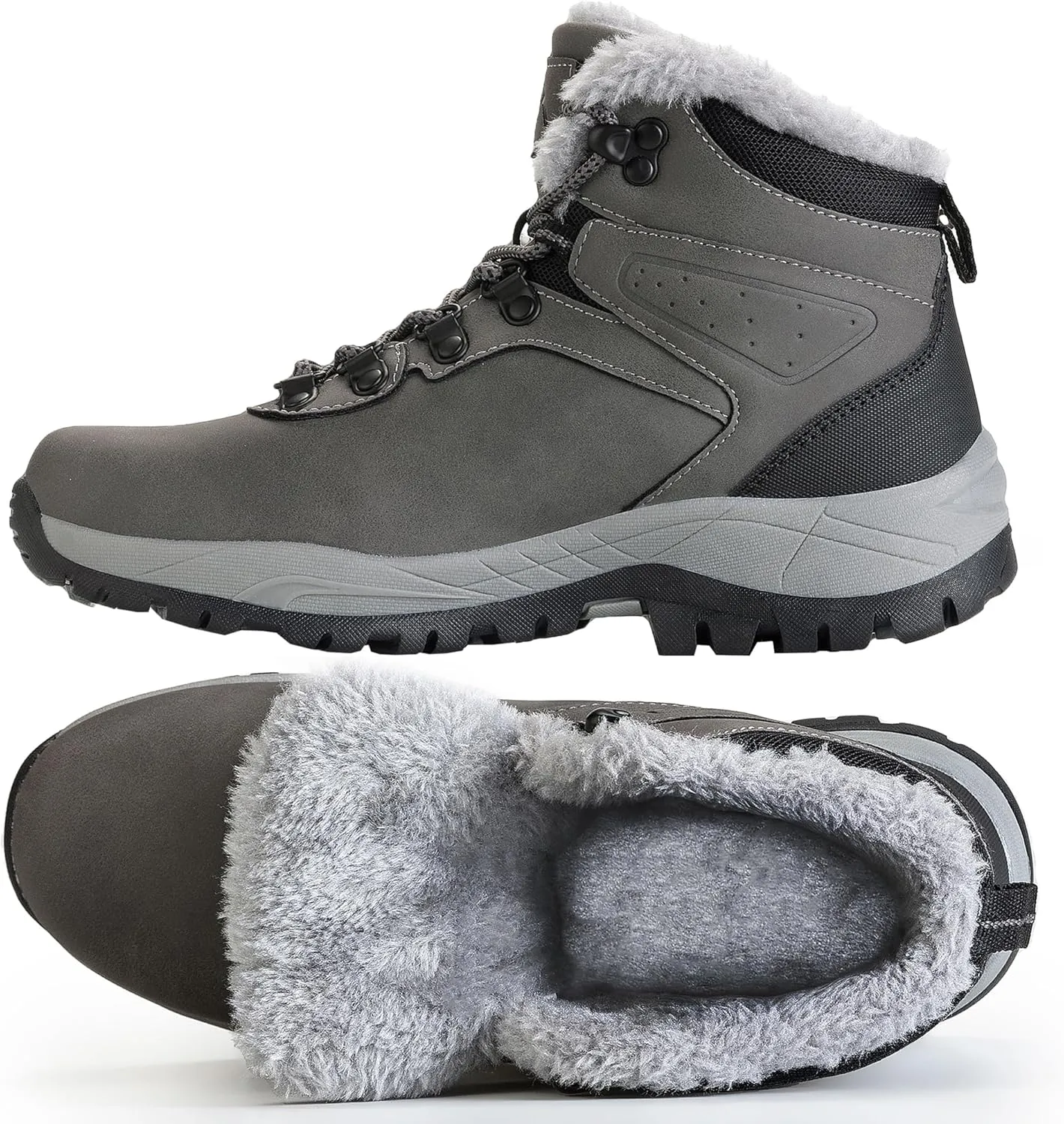 CC-Los Waterproof Winter Snow Boots for Women – Warm Outdoor Hiking Booties, Ladies' Work Shoes