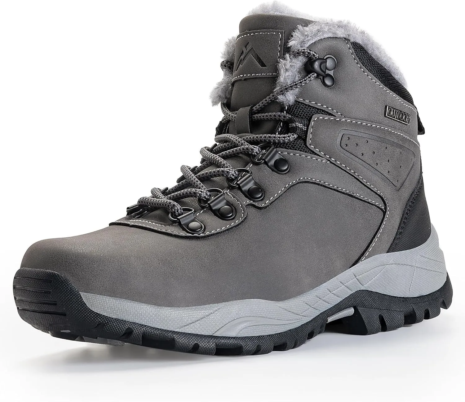 CC-Los Waterproof Winter Snow Boots for Women – Warm Outdoor Hiking Booties, Ladies' Work Shoes