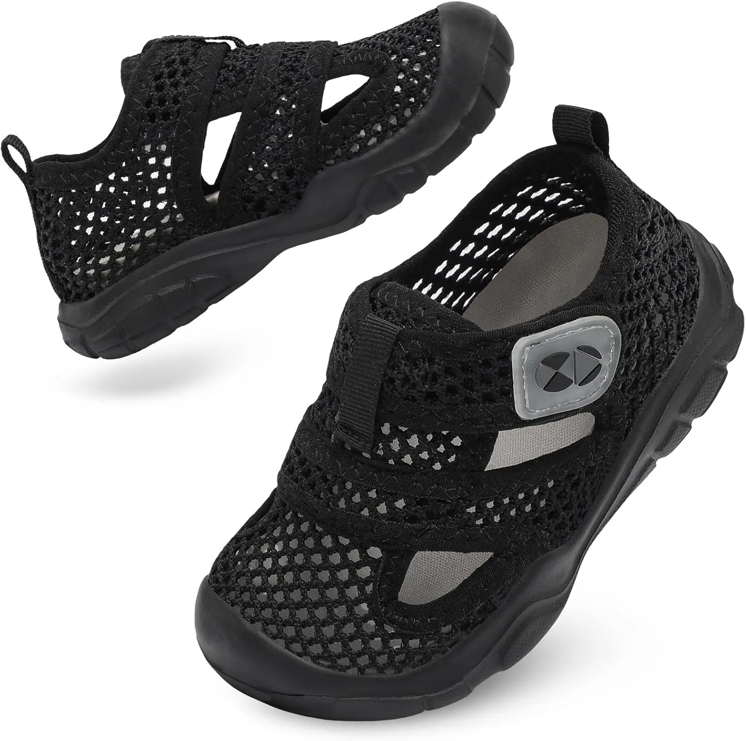 Centipede Demon Toddler Sandals for Boys Girls Qucik Dry Kids Water Sandals Outdoor Breathable Aqua Shoes Lightweight Summer Barefoot Shoes for Swim Pool Beach