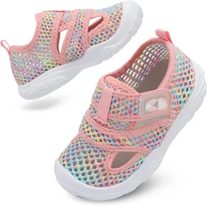 Centipede Demon Toddler Sandals for Boys Girls Qucik Dry Kids Water Sandals Outdoor Breathable Aqua Shoes Lightweight Summer Barefoot Shoes for Swim Pool Beach