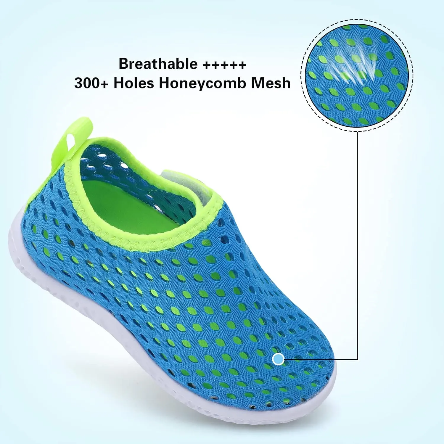 Centipede Demon Toddler Water Shoes for Girls Boys Kids Barefoot Swim Beach Aqua Socks Summer Sandals Breathable Quick Dry for Outdoor Water Sports Pool River